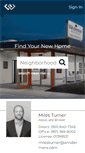 Mobile Screenshot of milesturnerhomes.com